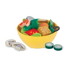 MELISSA AND DOUG SLICE & TOSS SALAD SET