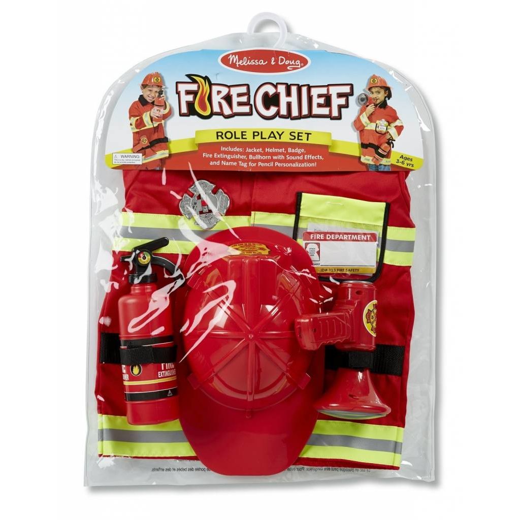 MELISSA AND DOUG FIRE CHIEF ROLE PLAY