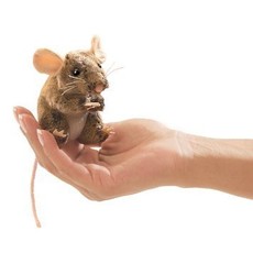 FOLKMANIS INC MINI FIELD MOUSE FINGER PUPPET