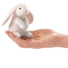 FOLKMANIS INC MINI LOP EAR BUNNY FINGER PUPPET