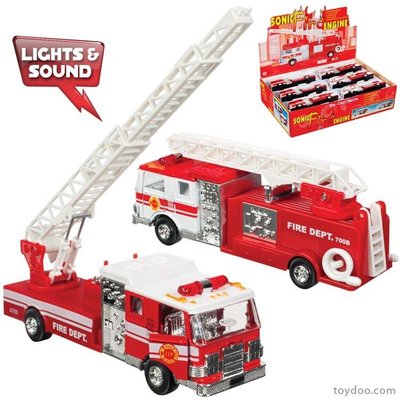 THE TOY NETWORK SONIC FIRE TRUCK DIECAST