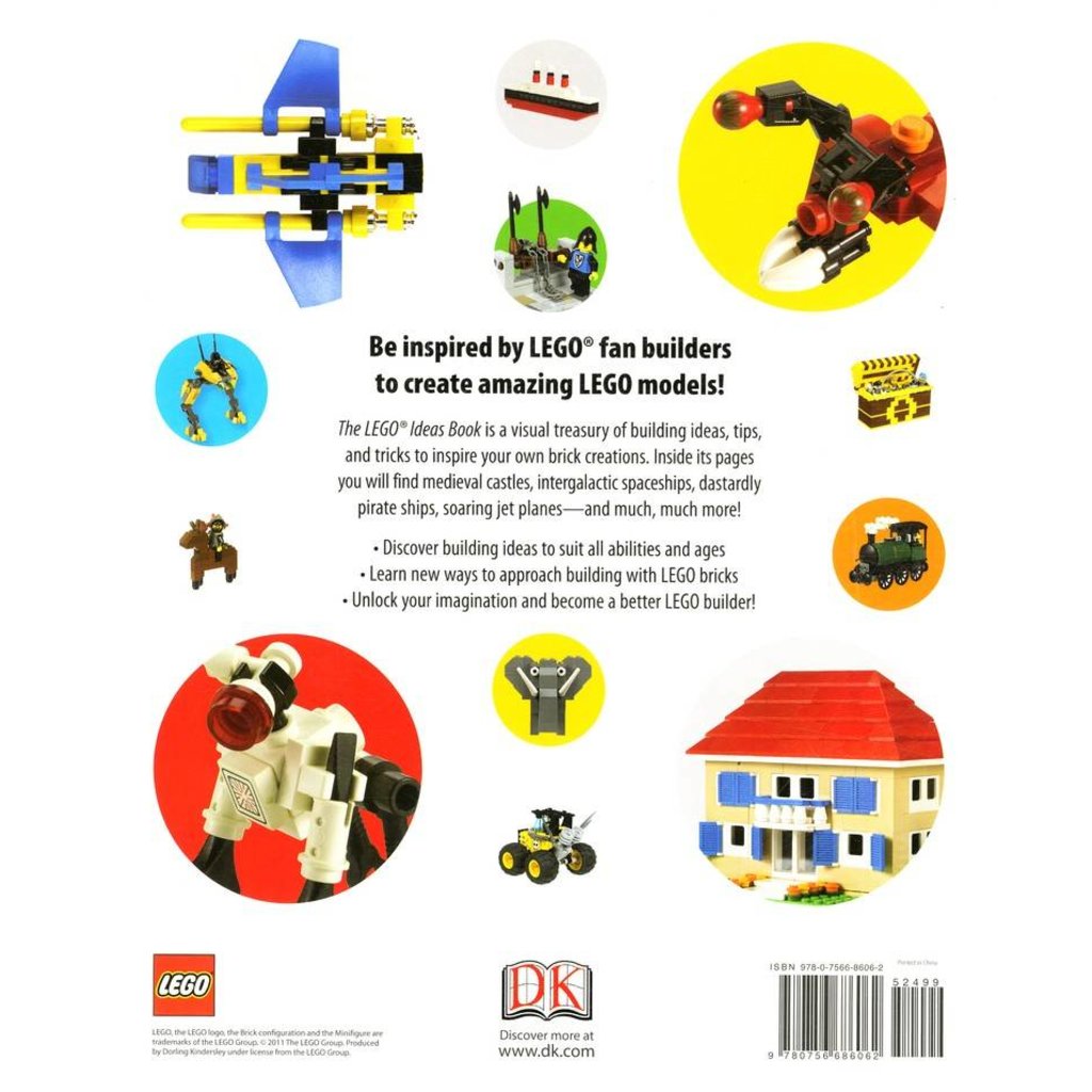 DK PUBLISHING LEGO IDEAS BOOK HB LIPKOWITZ