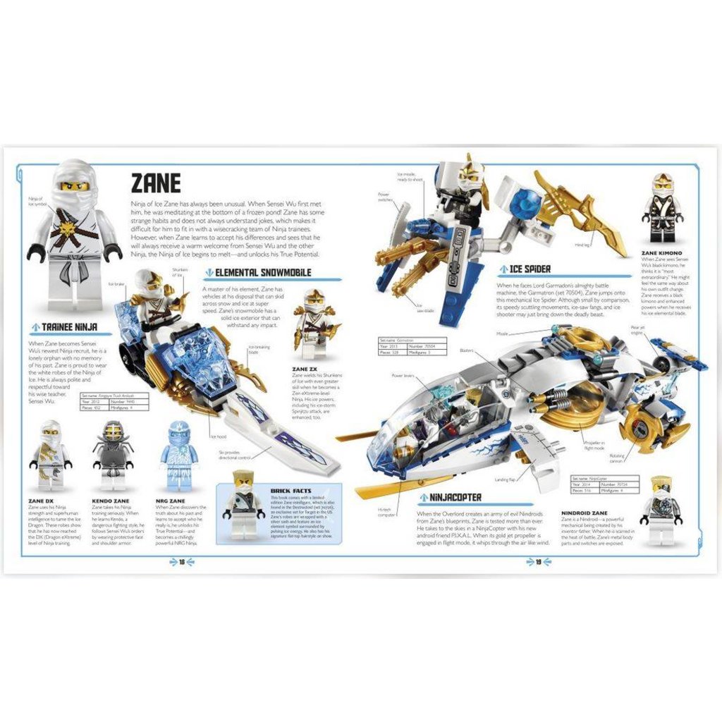 DK PUBLISHING LEGO NINJAGO THE VISUAL DICTIONARY