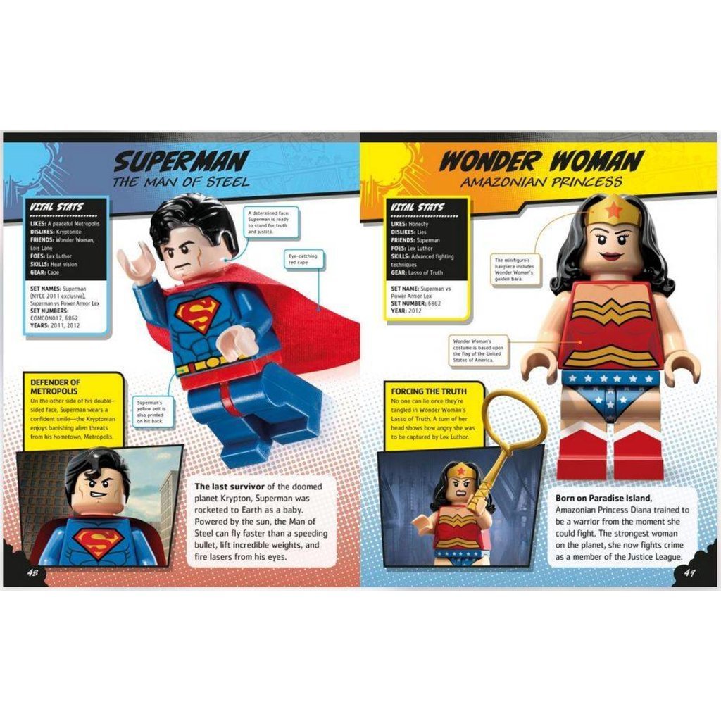 DK PUBLISHING LEGO DC COMICS CHARACTER ENCYCLOPEDIA