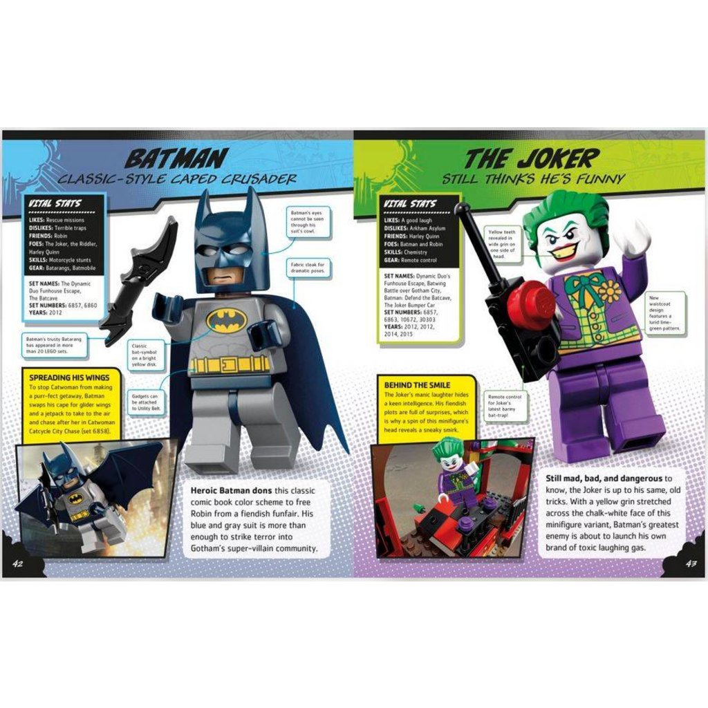 DK PUBLISHING LEGO DC COMICS CHARACTER ENCYCLOPEDIA