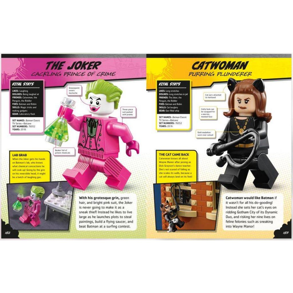 DK PUBLISHING LEGO DC COMICS CHARACTER ENCYCLOPEDIA