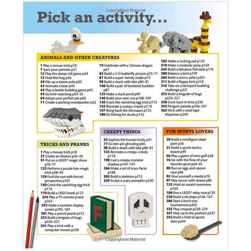 DK PUBLISHING 365 THINGS TO DO WITH LEGO