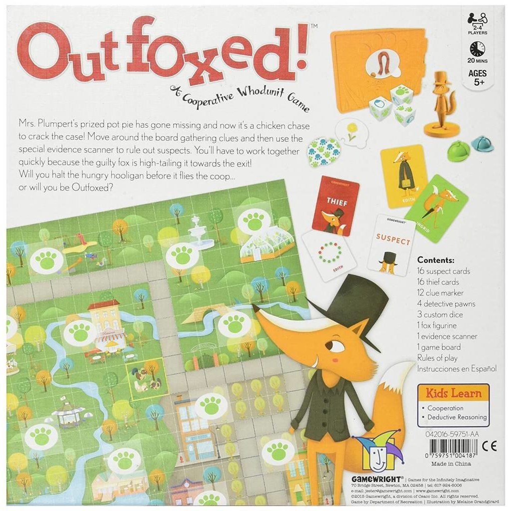 CEACO/ BRAINWRIGHT/ GAMEWRIGHT OUTFOXED