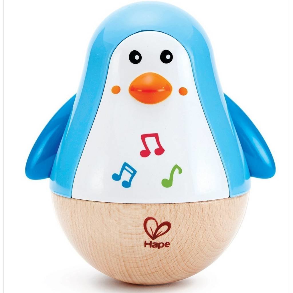 HAPE PENGUIN MUSICAL WOBBLER