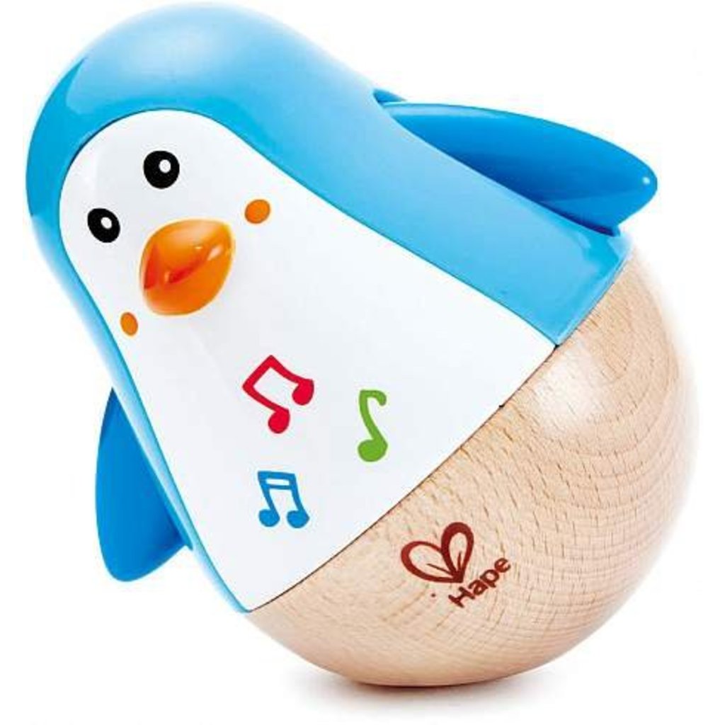 HAPE PENGUIN MUSICAL WOBBLER