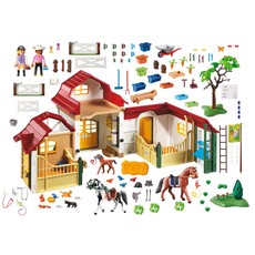 horse stable playmobil