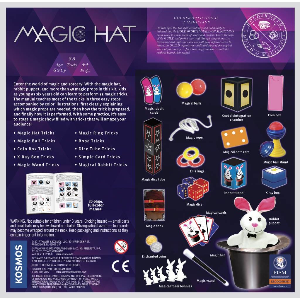 THAMES & KOSMOS MAGIC HAT SET
