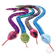 RHODE ISLAND NOVELTY SEQUIN PLUSH SNAKE