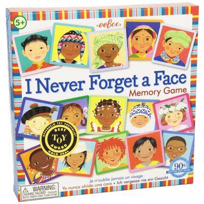 EEBOO I NEVER FORGET A FACE MEMORY GAME*