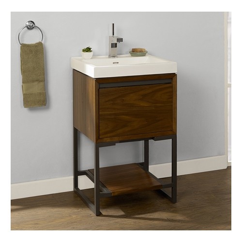 Fairmont Designs 1505 Vh2118 M4 21x18 Open Shelf Vanity Natural Walnut Builder Supply