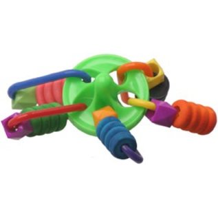 SUPERBIRD CREATIONS Super Bird Creations Ripple Top Foot Toy - 3" x 3"