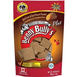 BENNY BULLY'S BENNY BULLY'S DOG FREEZE-DRIED LIVER SWEET POTATO 2.1OZ
