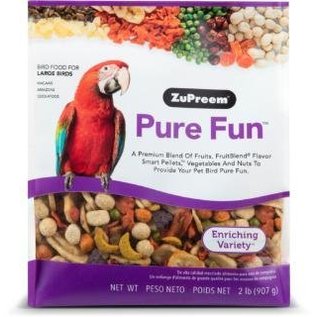 Zupreem Pure Fun Bird Food for Large Birds 2#