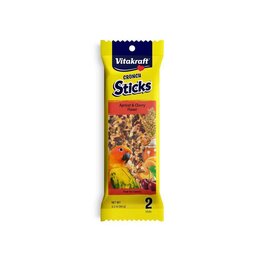 SUNSEED Vitakraft Crunch Sticks Apricot & Cherry for Conures