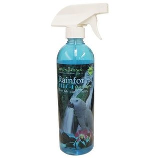 King's Cages King's Rainforest Mist Bath Spray African Greys and Amazons 17 oz.