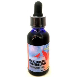 Morning Bird Milk Thistle & Dandelion Root Herbal Supplement 1 oz