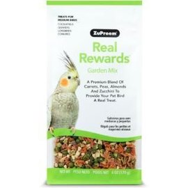 ZUPREEM Zupreem Real Rewards Garden Mix Medium Bird Treats 6 OZ
