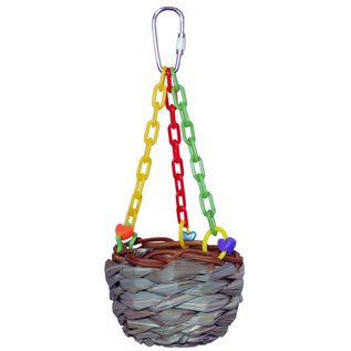 SUPER BIRD CREATIONS Hanging Treat Basket 7" x 3"