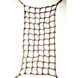 ARONICO Aronico Canopy Medium 6' x 3', 3/4" rope, 5" square holes, 4 rings