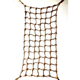 ARONICO Aronico Canopy Medium 6' x 3', 3/4" rope, 5" square holes, 4 rings
