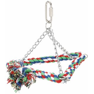 PARADISE Paradise 6-Cotton Triangle Bird Swing, Small