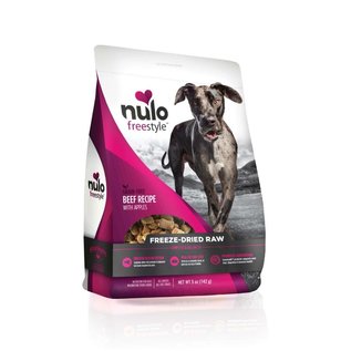 NULO Nulo Freestyle Grain-Free Beef Recipe With Apples Freeze-Dried Raw 5oz.