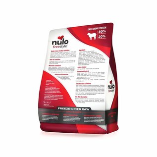 NULO Nulo Freeze-Dried Raw Lamb with Raspberries Recipe Freeze-Dried Raw 5oz.