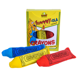 YEOWWW YEOWWWW! CAT CATNIP CRAYON 3 PACK