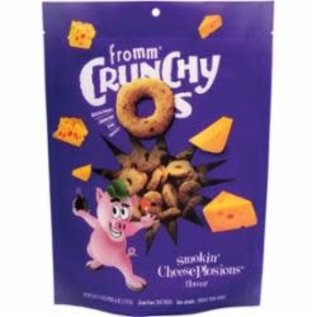 FROMM FROMM DOG CRUNCHY O'S CHEEZEPLOSION 6OZ