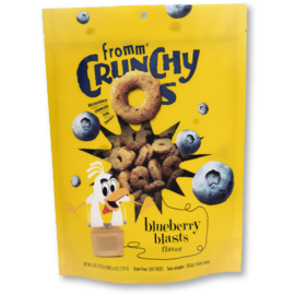 FROMM FROMM DOG CRUNCHY O'S BLUEBERRY BLAST 6OZ