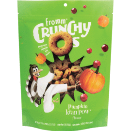 FROMM FROMM DOG CRUNCHY O'S PUMPKIN KRAN POW 6OZ