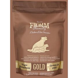 FROMM FROMM  GOLD WEIGHT MANAGEMENT ADULT 15LB