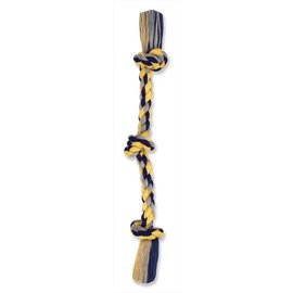 Mammoth Pet Products Cotton blend Color 3 Knot Rope Tug X-Large 36in