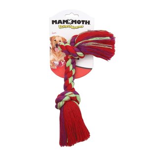 Mammoth Cottonblend Color Rope Bone Small 9in Assorted Colors