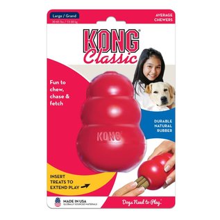 KONG Classic Dog Toy Red Large