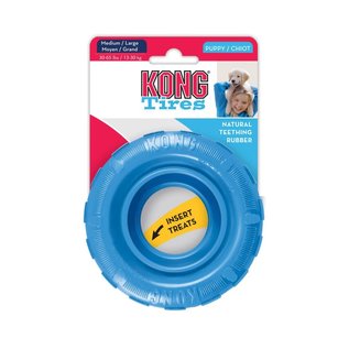 KONG Puppy Tires Dog Toy Medium/Large