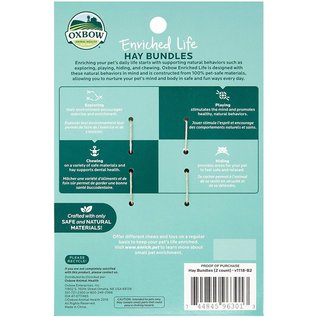 OXBOW OXBOW SMALL ANIMAL ENRICHED LIFE HAY BUNDLES