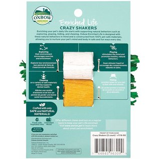 OXBOW OXBOW SMALL ANIMAL ENRICHED LIFE CRAZY SHAKERS