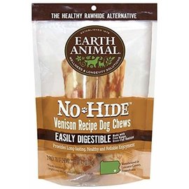 EARTH ANIMAL EARTH ANIMAL DOG NO-HIDE VENISON 7 INCHES 2 PACK