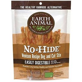 EARTH ANIMAL Earth Animal No-Hide Venison Stix 10 count pack