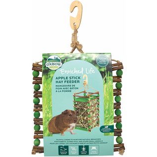 OXBOW OXBOW SMALL ANIMAL ENRICHED LIFE APPLE STICK HAY FEEDER