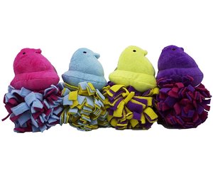 peeps dog toy