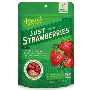 KAREN'S NATURALS / JUST TOMATOES KAREN'S NATURALS JUST STRAWBERRIES 1.5OZ