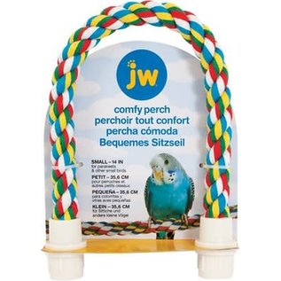 JW PET PRODUCTS Booda Comfy Perch Multicolor Small 14in