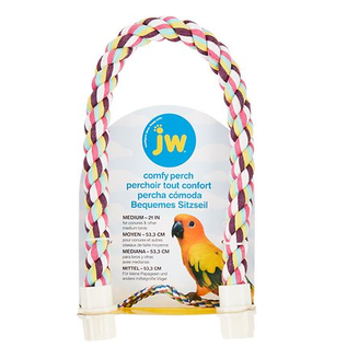 JW PET PRODUCTS JW Comfy Perch Multicolor Medium 21in